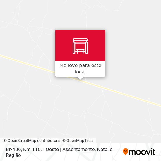 Br-406, Km 116,1 Oeste | Assentamento mapa