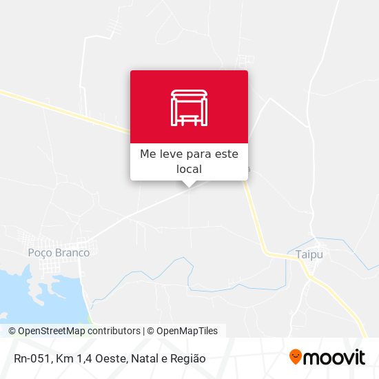 Rn-051, Km 1,4 Oeste mapa
