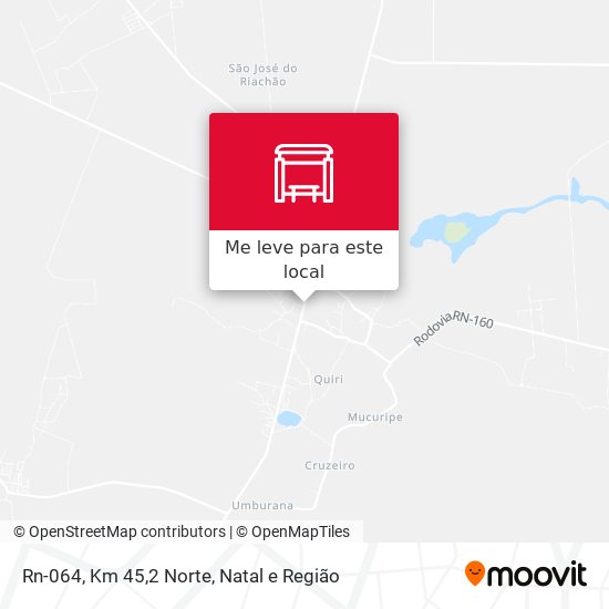 Rn-064, Km 45,2 Norte mapa