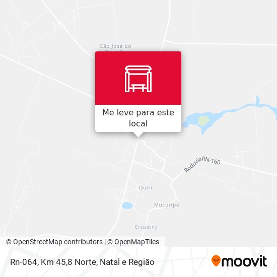 Rn-064, Km 45,8 Norte mapa