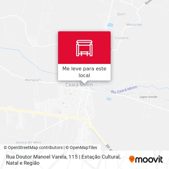 Rua Doutor Manoel Varela, 115 | Estação Cultural mapa