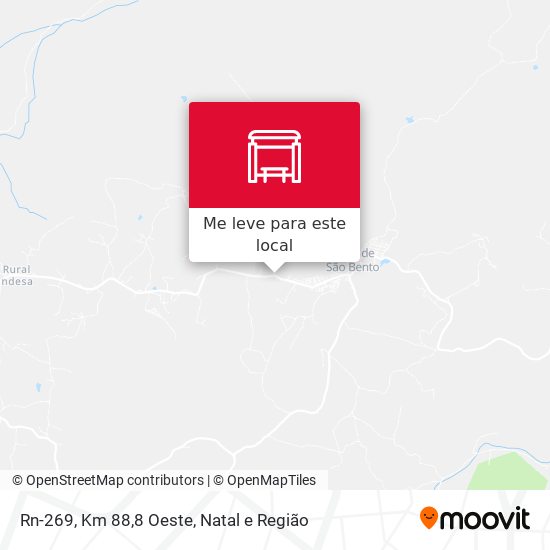 Rn-269, Km 88,8 Oeste mapa