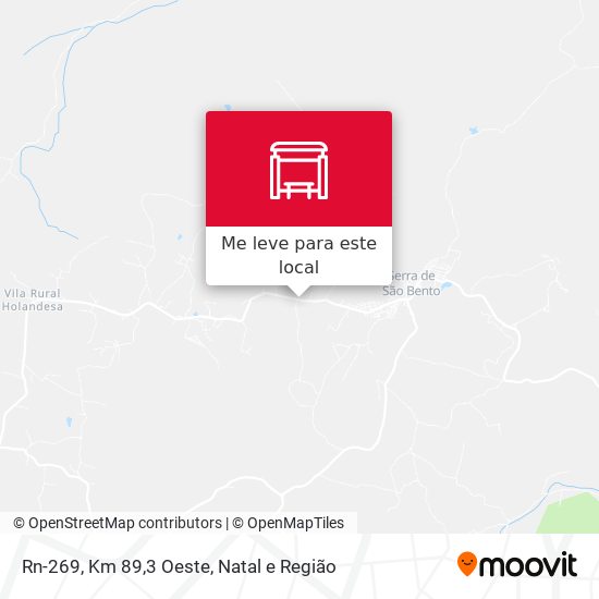 Rn-269, Km 89,3 Oeste mapa