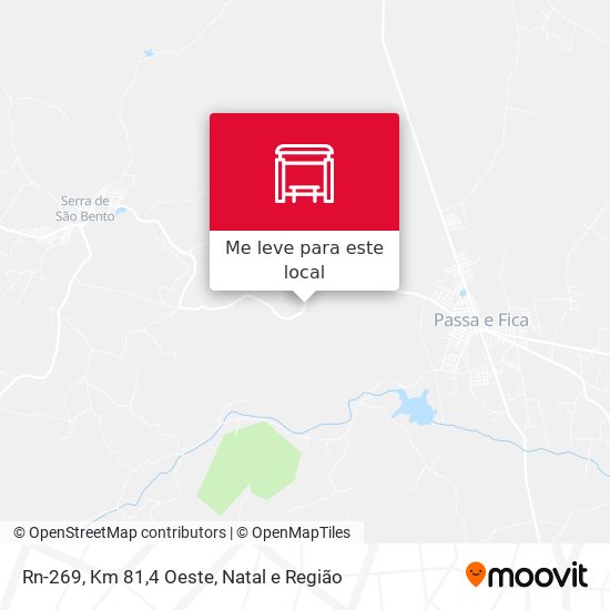 Rn-269, Km 81,4 Oeste mapa
