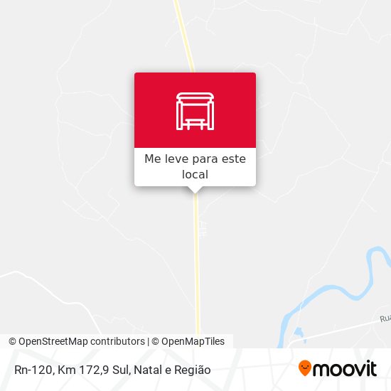 Rn-120, Km 172,9 Sul mapa