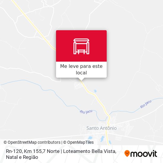 Rn-120, Km 155,7 Norte | Loteamento Bella Vista mapa