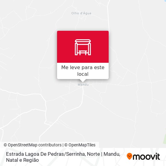 Estrada Lagoa De Pedras / Serrinha, Norte | Mandu mapa