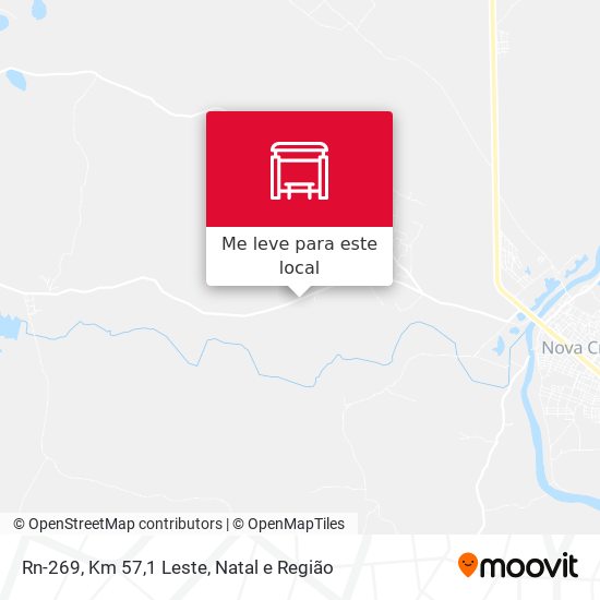 Rn-269, Km 57,1 Leste mapa