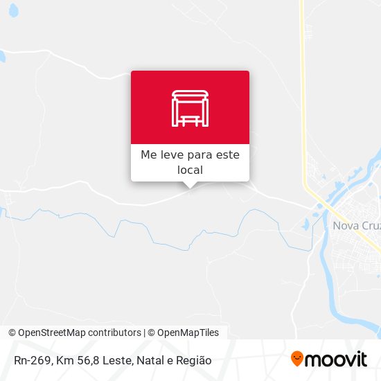 Rn-269, Km 56,8 Leste mapa