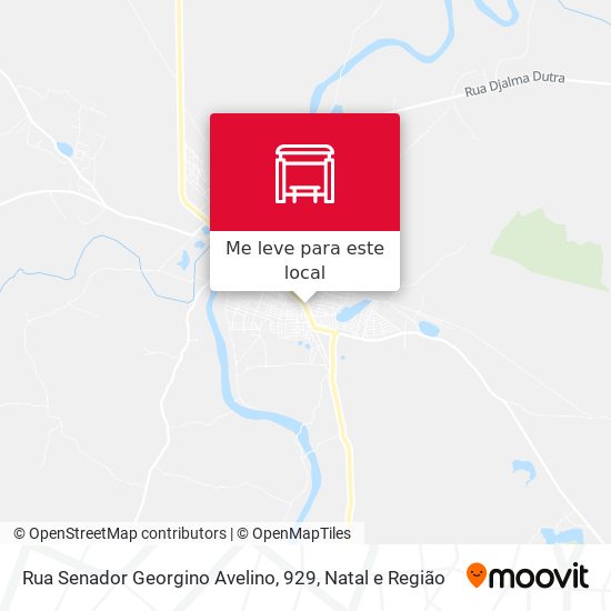 Rua Senador Georgino Avelino, 929 mapa