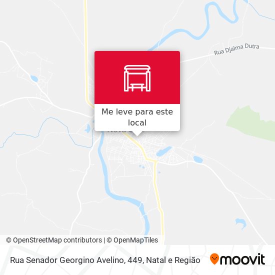 Rua Senador Georgino Avelino, 449 mapa