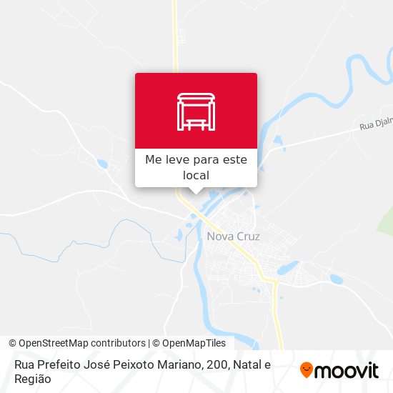 Rua Prefeito José Peixoto Mariano, 200 mapa