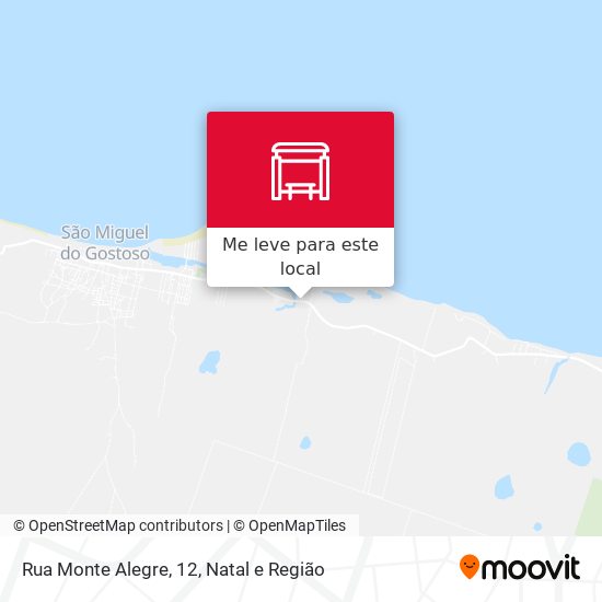 Rua Monte Alegre, 12 mapa
