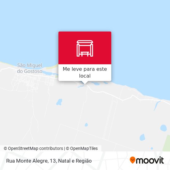 Rua Monte Alegre, 13 mapa