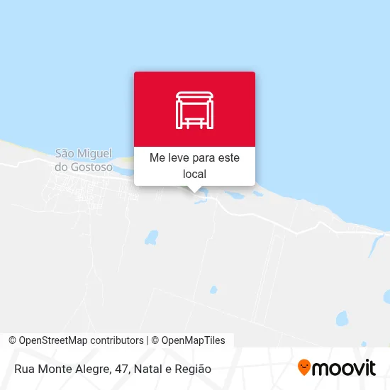 Rua Monte Alegre, 47 mapa