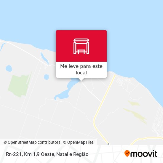 Rn-221, Km 1,9 Oeste mapa