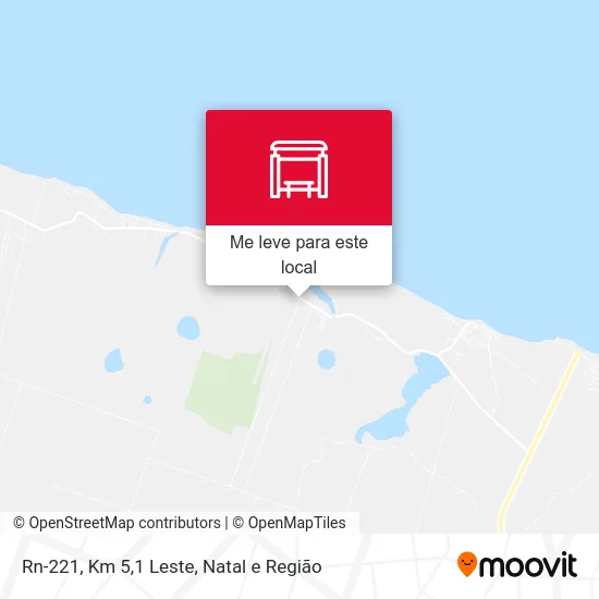 Rn-221, Km 5,1 Leste mapa