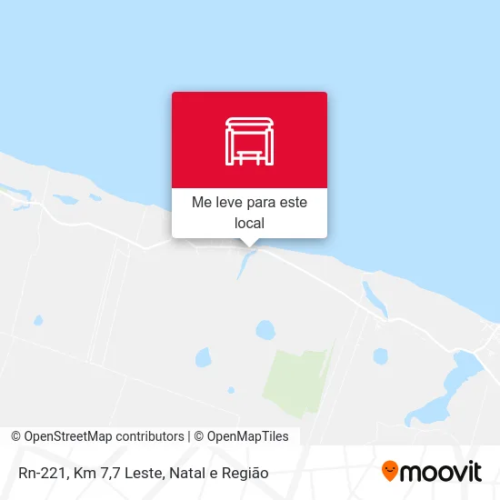 Rn-221, Km 7,7 Leste mapa