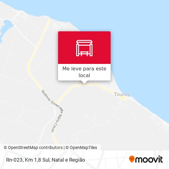 Rn-023, Km 1,8 Sul mapa