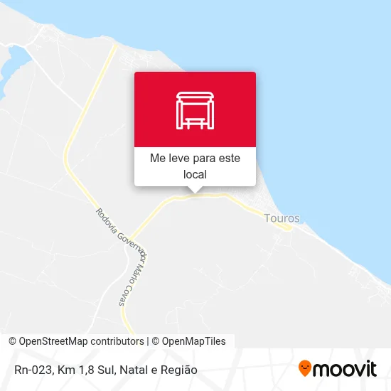 Rn-023, Km 1,8 Sul mapa