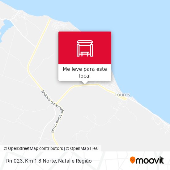 Rn-023, Km 1,8 Norte mapa
