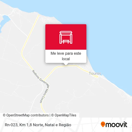 Rn-023, Km 1,8 Norte mapa