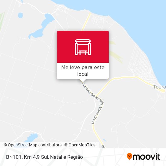Br-101, Km 4,9 Sul mapa