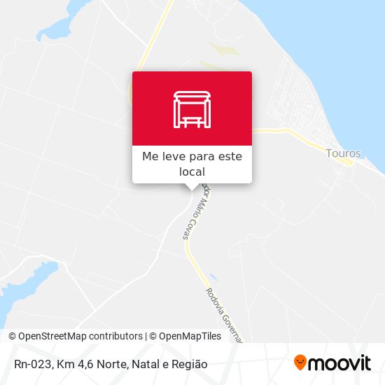 Rn-023, Km 4,6 Norte mapa