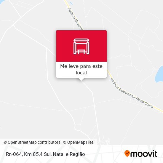 Rn-064, Km 85,4 Sul mapa