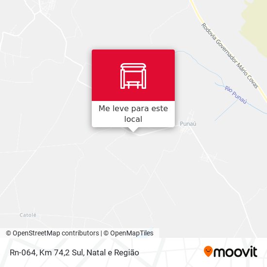 Rn-064, Km 74,2 Sul mapa