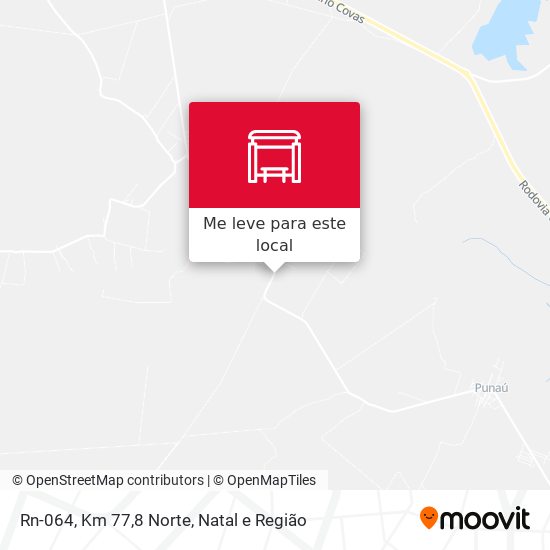 Rn-064, Km 77,8 Norte mapa