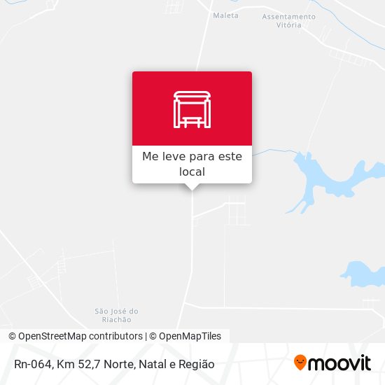 Rn-064, Km 52,7 Norte mapa