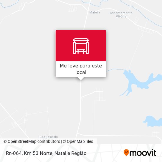 Rn-064, Km 53 Norte mapa