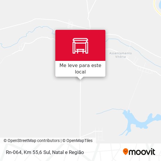 Rn-064, Km 55,6 Sul mapa