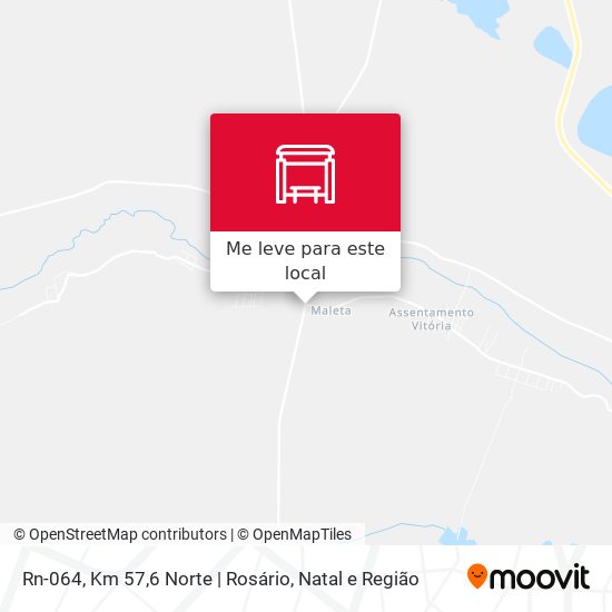 Rn-064, Km 57,6 Norte | Rosário mapa