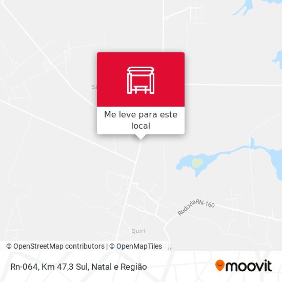 Rn-064, Km 47,3 Sul mapa