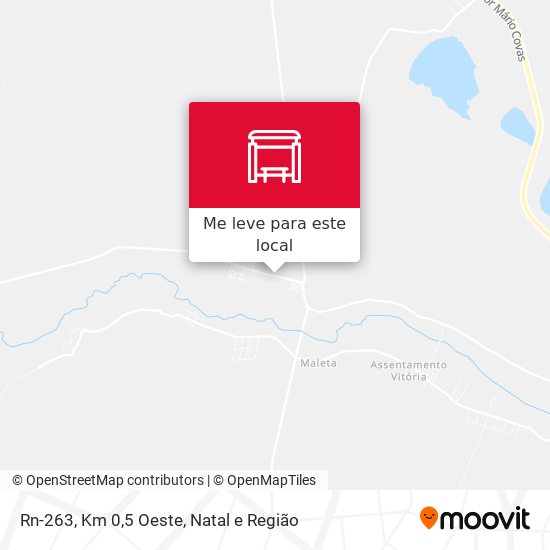 Rn-263, Km 0,5 Oeste mapa
