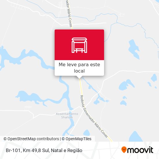 Br-101, Km 49,8 Sul mapa