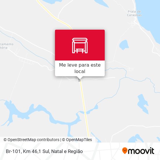 Br-101, Km 46,1 Sul mapa