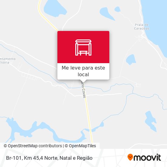 Br-101, Km 45,4 Norte mapa