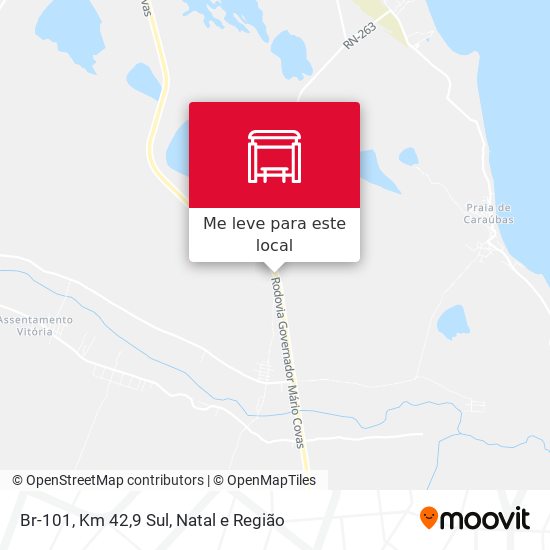 Br-101, Km 42,9 Sul mapa