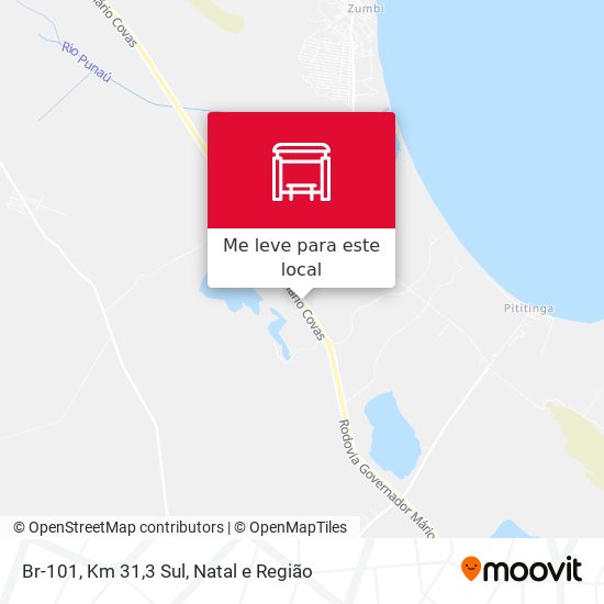 Br-101, Km 31,3 Sul mapa