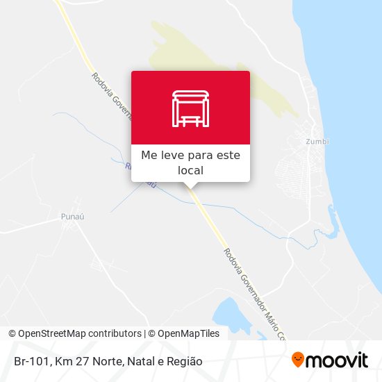 Br-101, Km 27 Norte mapa