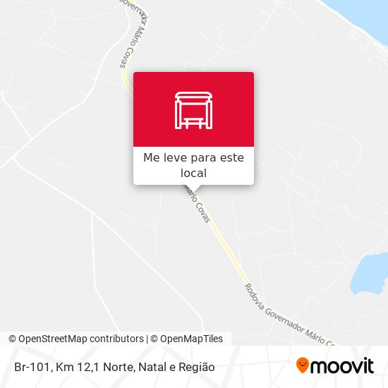 Br-101, Km 12,1 Norte mapa