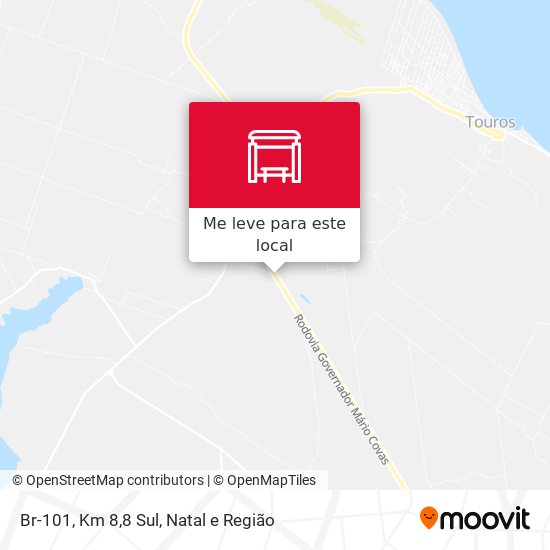 Br-101, Km 8,8 Sul mapa