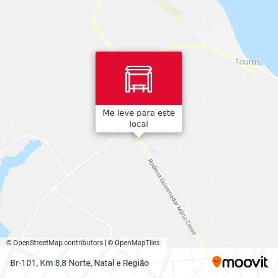 Br-101, Km 8,8 Norte mapa