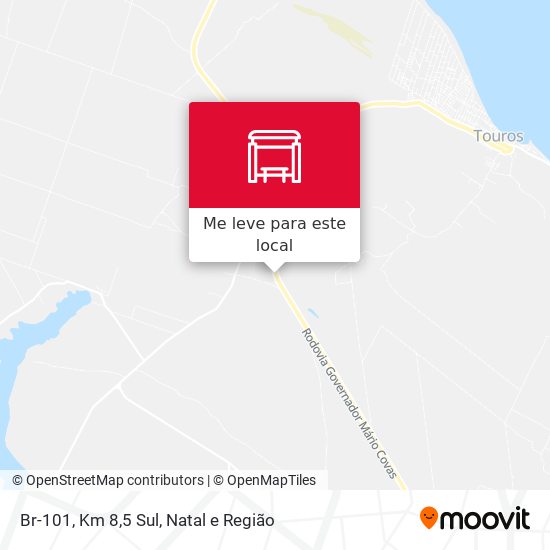 Br-101, Km 8,5 Sul mapa