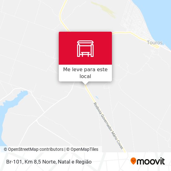 Br-101, Km 8,5 Norte mapa