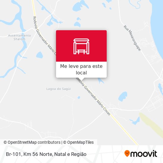 Br-101, Km 56 Norte mapa