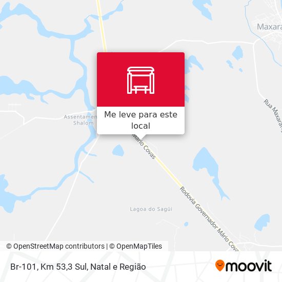 Br-101, Km 53,3 Sul mapa